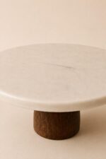 Yuvarlak Mermer Sunumluk (25 cm) - Görsel 3