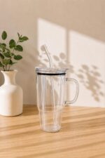 Pipetli Cam Matara/Bardak (1200 ml) - Görsel 2