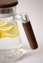 Akasya Kapak Detaylı Cam Sürahi ( 1.8L) - Görsel 3